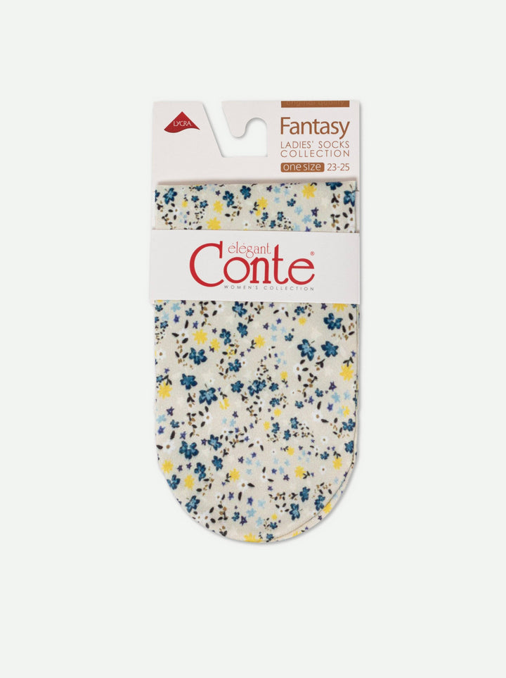 Фантазийные носки женские Conte Fantasy 904 - c рисунком «Spring»