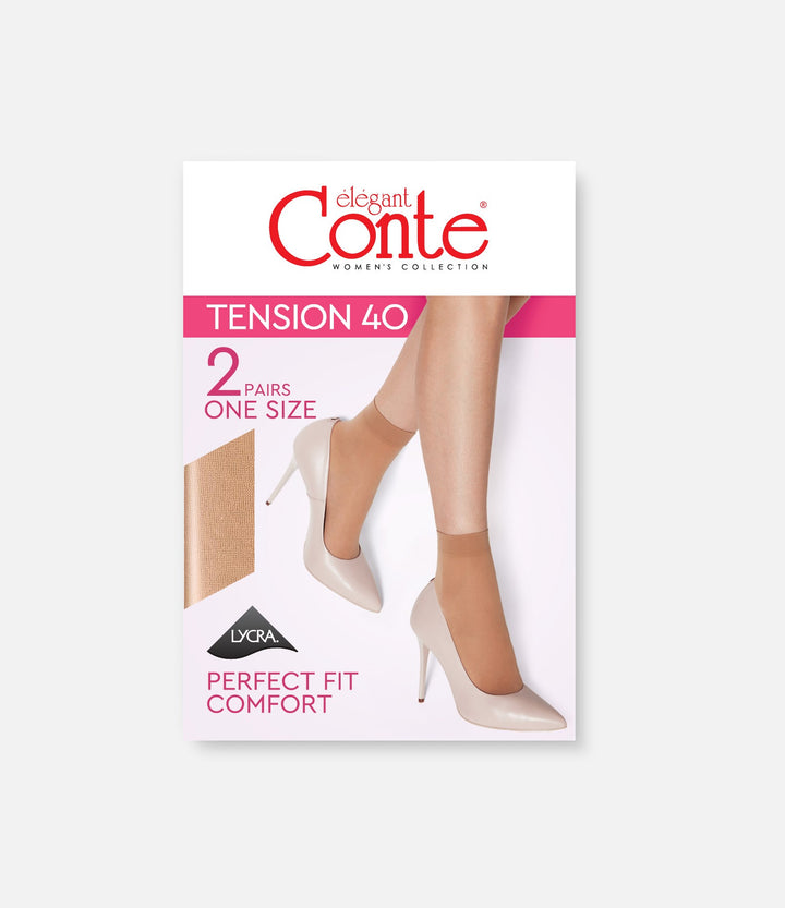 Носки женские Conte Tension 40 Den (2 пары)