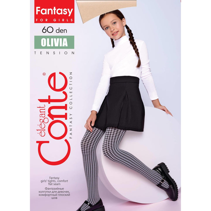 Conte Tights for girls - Olivia 60 Den