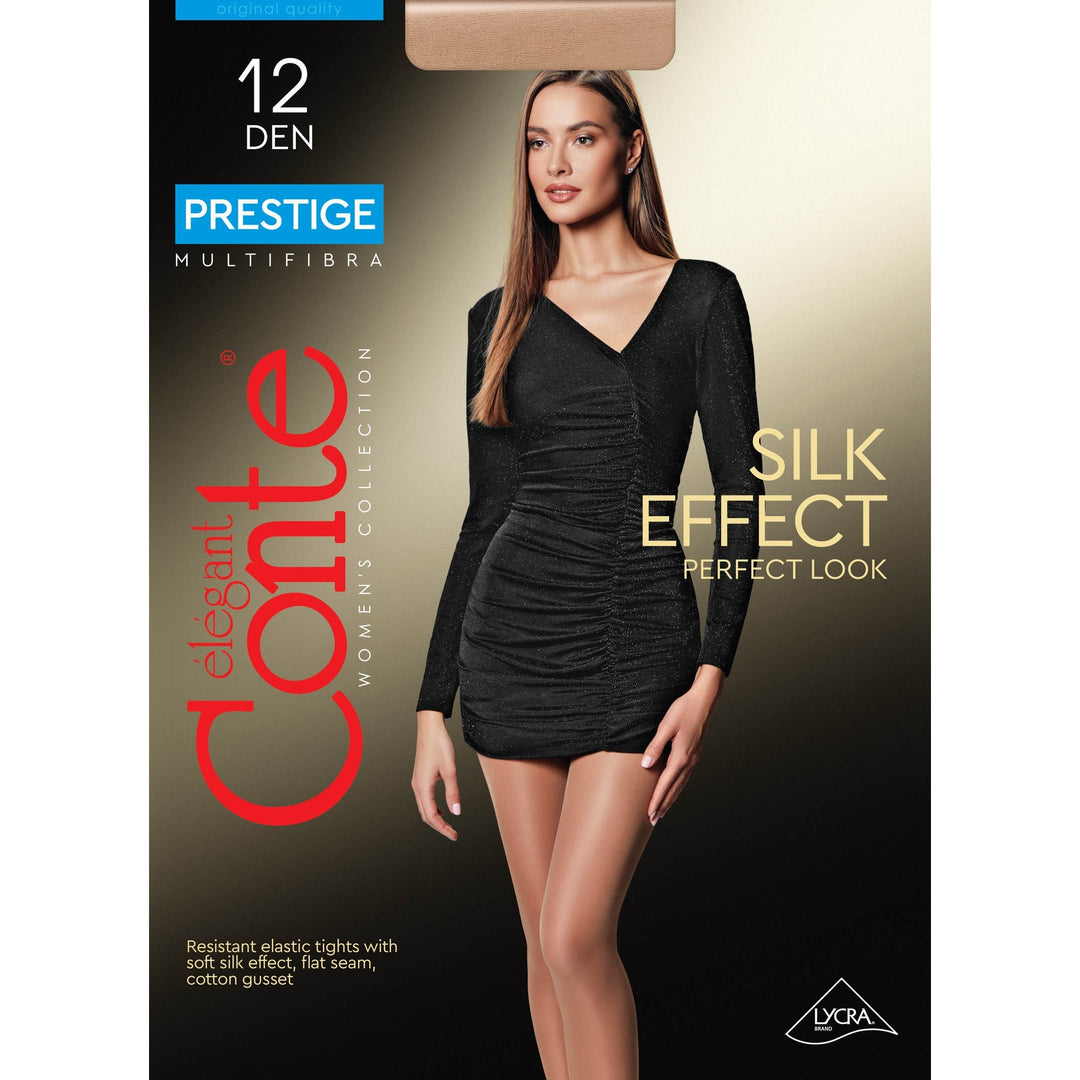 Tights Conte Prestige 12 Den - Sheer to Waist Noble Shine