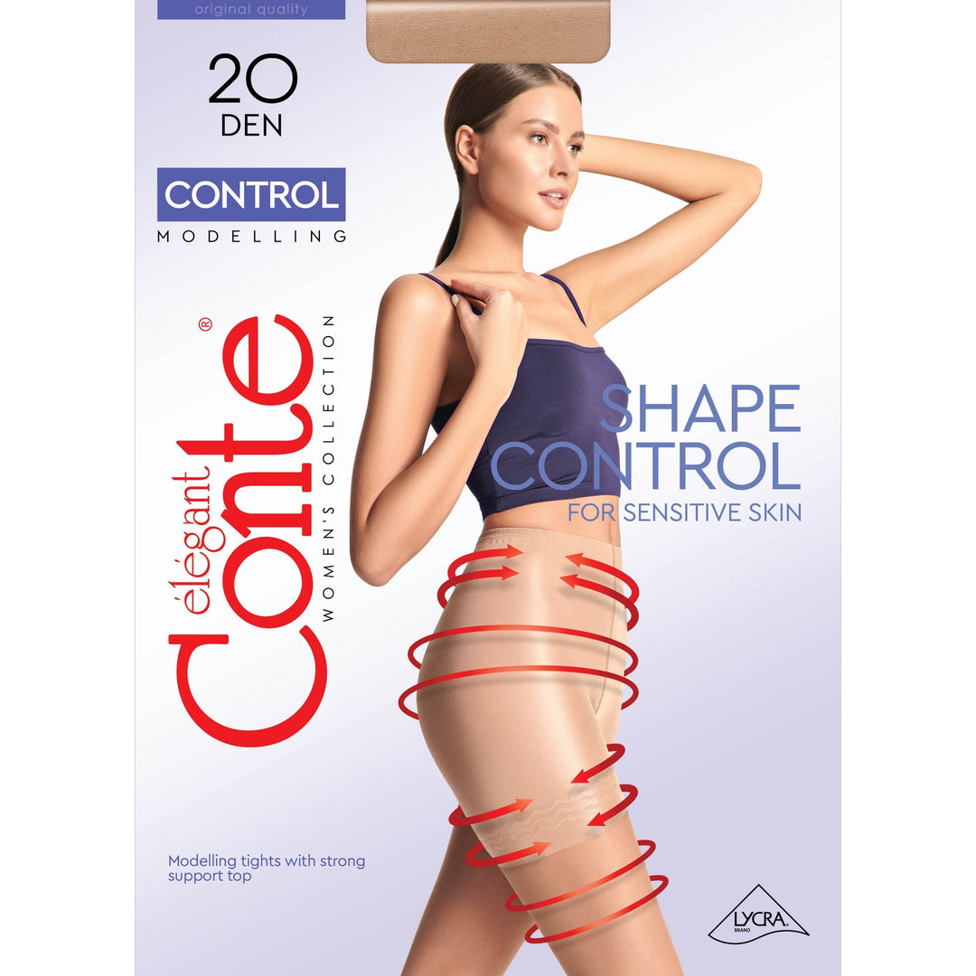 Tights Conte Control 20 Den - Ultra Slimming
