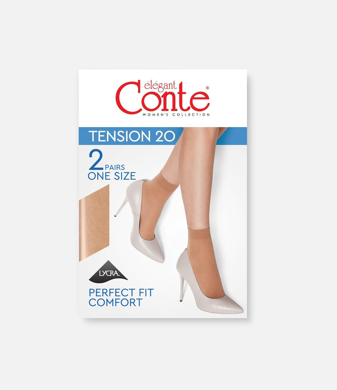 Носки женские Conte Tension 20 Den (2 пары)